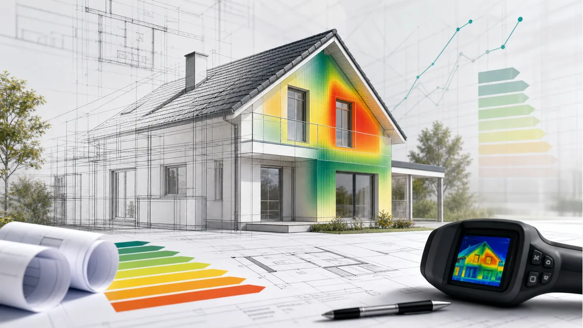 Projekt domu z analizą energetyczną i dokumentacją techniczną termomodernizacji